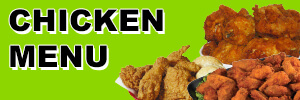 Chicken Menu for Convenient Food Mart